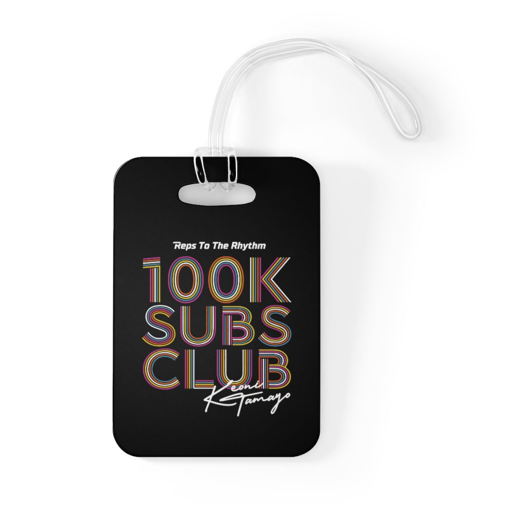 100k Subs Club Bag Tag