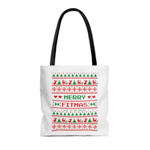 Load image into Gallery viewer, Merry Fitmas Tote Bag
